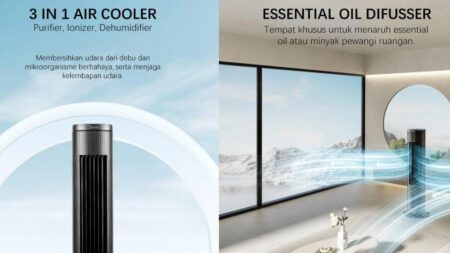 Ulasan Lengkap Midea Tower Air Cooler MAC401R0BPK: Kelebihan dan Kekurangan