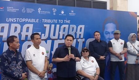 Menteri Erick Thohir Puji Fasilitas Pelatihan Paralimpiade di Karanganyar