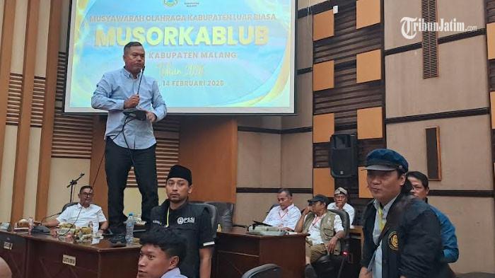 Pemungutan suara sempat ricuh, Darmadi terpilih sebagai ketua KONI Kabupaten Malang 2026-2028