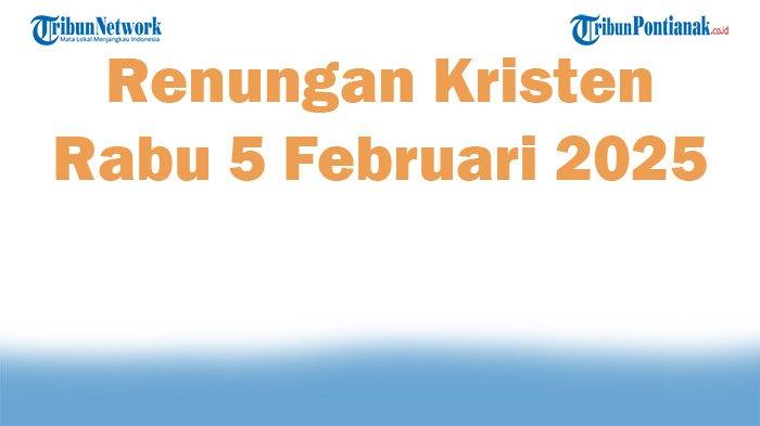 Renungan Pagi Senin 23 Februari 2026: Setiap Kasih Kecil Tidak Pernah Sia-Sia Di Mata Tuhan