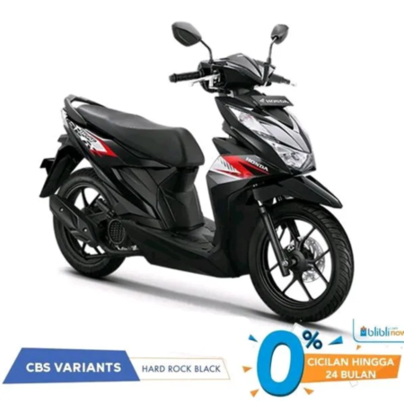 Honda Beat 2026 CBS Hitam Glossy, Jadi Incaran!