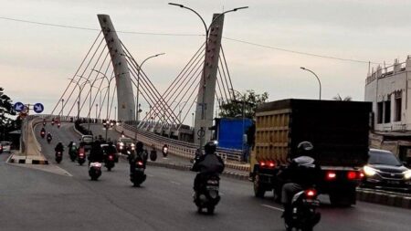 Kekacauan pencurian di Samarinda: baut jembatan, kabel PJU, dan rambu jalan raib