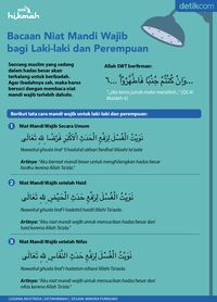 Sambut Ramadan 1447 H, Niat Mandi Wajib dan Keutamaannya bagi Umat Islam