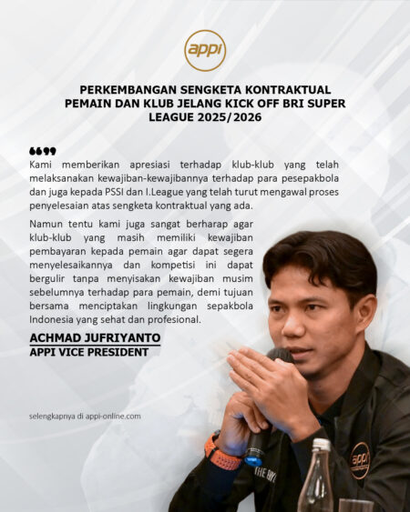 Bruno dan Toni Masuk APPI Best 11 Super League Januari 2026