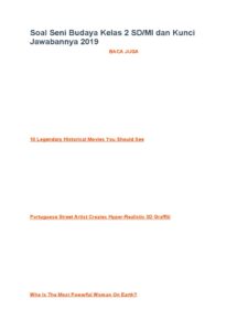 Setelah Menentukan Ide, Langkah Menggambar yang Baik? Soal Seni Budaya Kelas 2 SD