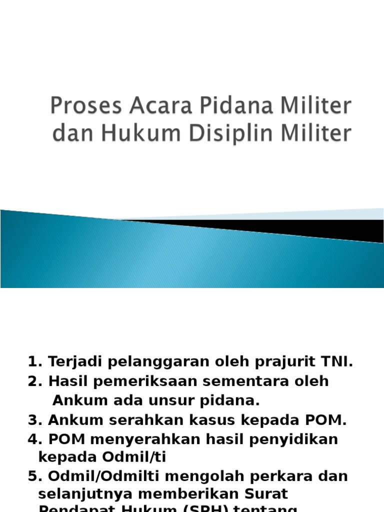 Hukum Militer, Prinsip Lex Specialis, dan Ujian Akuntabilitas dalam Kasus Andrie Yunus