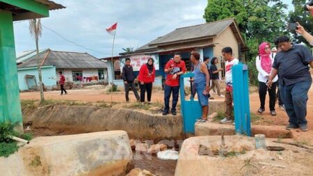Pemkab Bangka Selatan uji drone di Desa Rias tingkatkan kesejahteraan petani