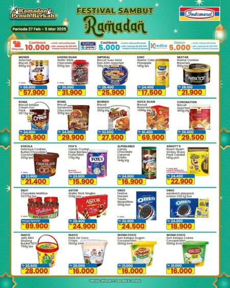Promo Ramadan 5 Maret 2026: Marjan Rp18.900, Sarden Rp22.900 di Indomaret dan Alfamart
