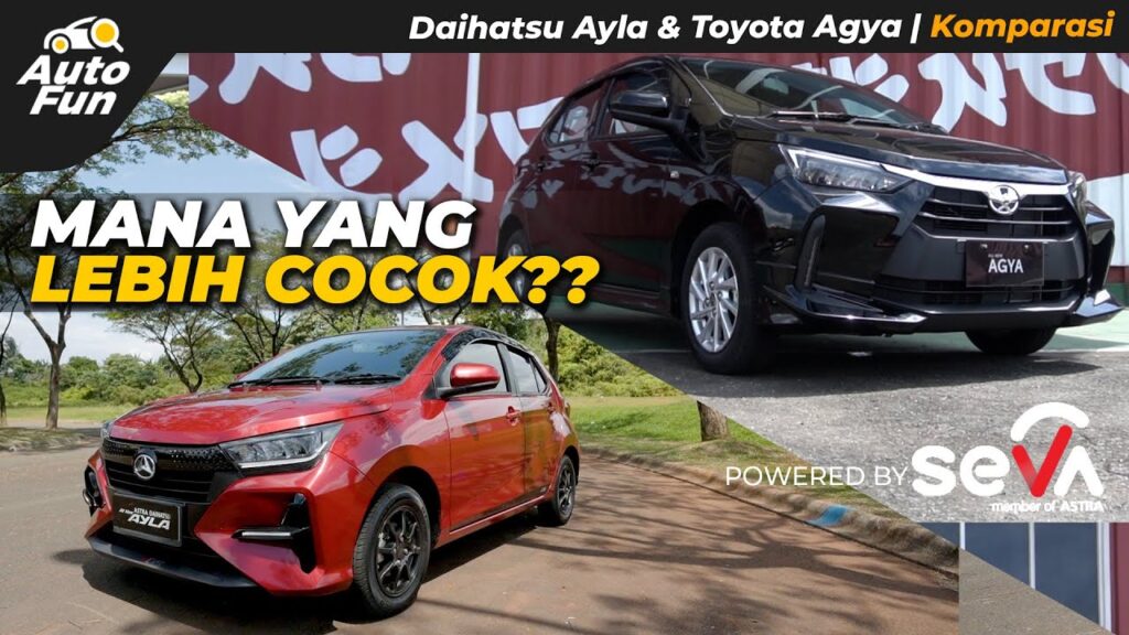 Perbandingan Harga dan Spesifikasi Daihatsu Ayla 1.0 vs 1.2