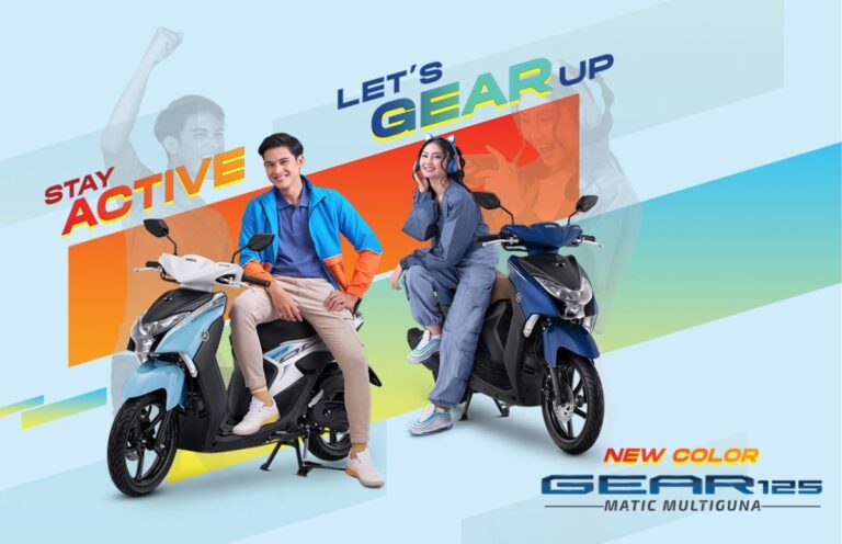 Yamaha Gear 125 Dul Blue: Harga Terjangkau, Kualitas Tak Murahan