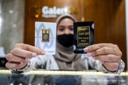 Daftar harga emas di Pegadaian hari ini Senin 6 April 2026