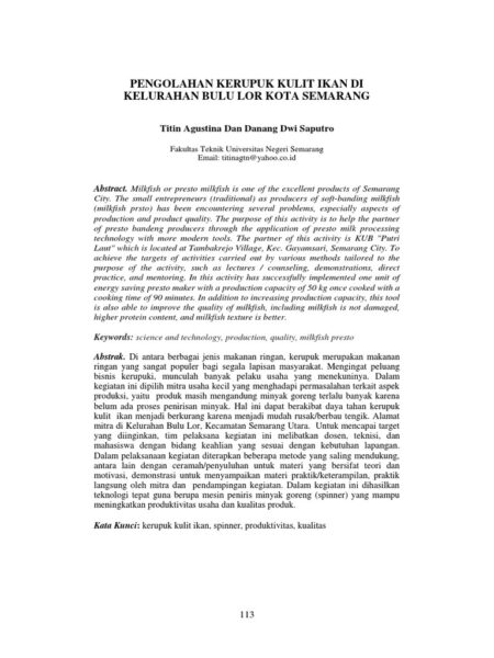 Kisah Mariani, Perempuan Batam yang Sukses dari Kerupuk Ikan