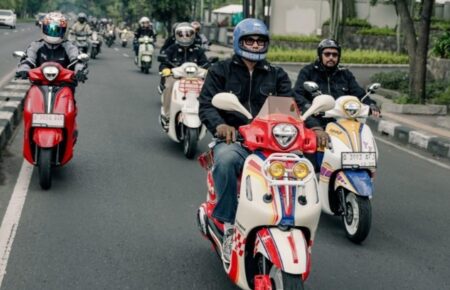 Bukan Hanya Skutik, Yamaha Tunjukkan Keunggulan di Jalur Pegunungan