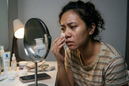 Kulit Mama Terancam Jika Sering Lewatkan Skincare Malam