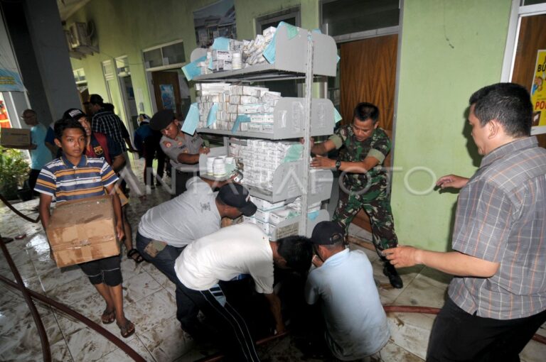 Kebiasaan aneh lampu listrik sebelum kebakaran Puskesmas Pandahan Tapin Kalsel