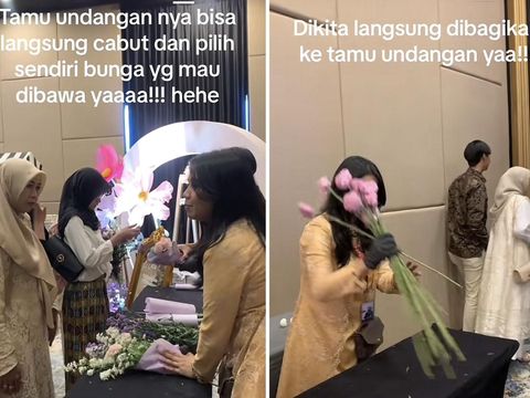 Tamu Pernikahan Viral Bawa Banner Besar Buktikan Transfer Hadiah
