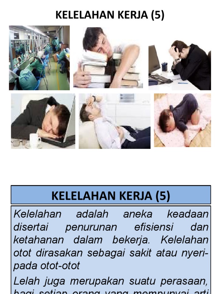 Makna Kelelahan, Tanda-Tanda, Contoh, Penyebab, Dampak, dan Cara Mengatasinya