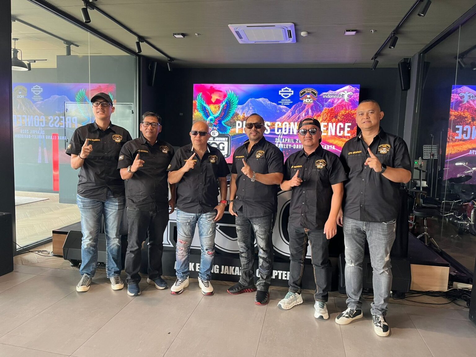 Jelajah HOG Anak Elang: 125 Pembalap Siap Lintasi Jakarta-Bali
