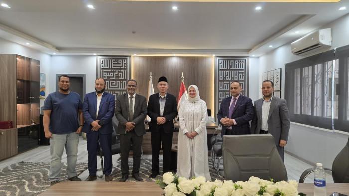 Rektor IAI DDI Mangkoso Hadiri Forum Ulama Balaghah Internasional di Mesir, Perkuat Jembatan Cairo