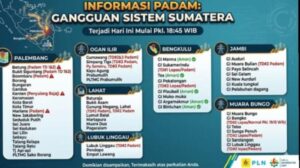 Penyebab Blackout Sumatra 22 Mei 2026, Matikan Listrik dan Internet