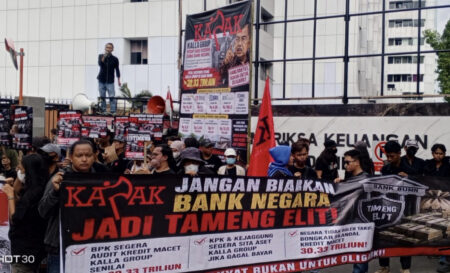 Aksi Nyata, Komite Pemuda Anti Korupsi Minta BPK Audit Kredit Macet Kalla Group