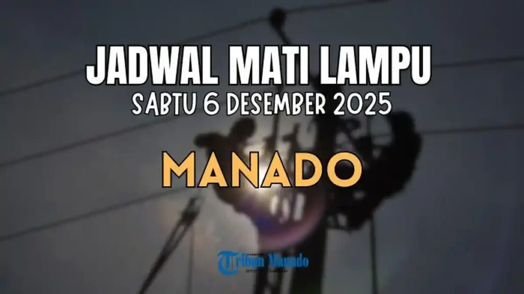 Siap-siap, 6 Jam Mati Lampu: Lokasi Terdampak Mulai Pukul 11.00 Wita