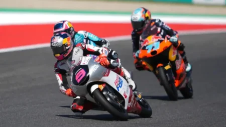 Veda Ega Pratama Tertinggal 1 Poin! Persaingan Rookie Terbaik Moto3 2026 Makin Sengit