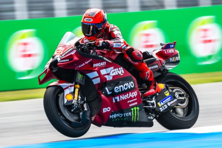 Hasil FP2 MotoGP Hungaria 2026: Marquez Tercepat, Acosta Ancam Dominasi Ducati KTM