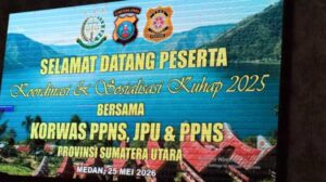 Koordinasi dan Sosialisasi UU KUHAP 2025 di Sumut
