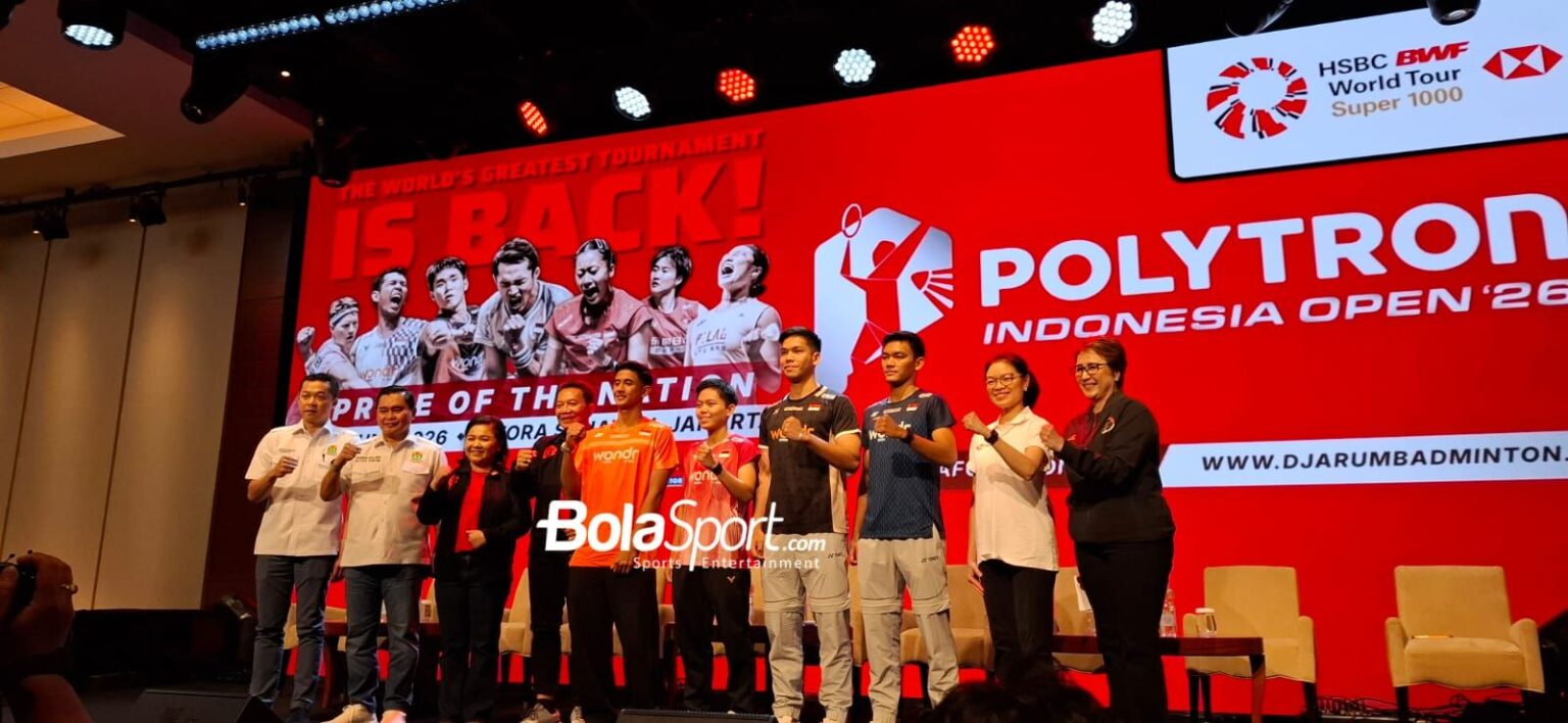 Indonesia Open 2026 – PBSI Tak Beri Target Berlebihan, Hiburan dan Teknologi Siap Menghibur