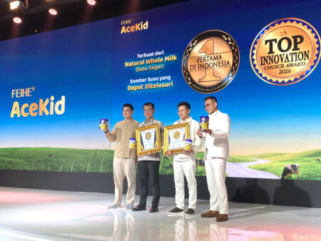 AceKid resmi hadir, susu formula anak dengan konsep susu segar terlacak