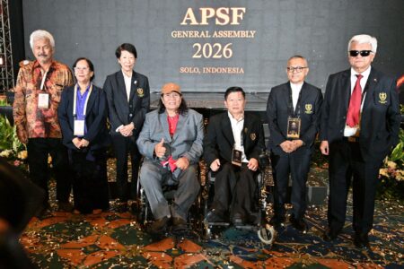 Senny Marbun Jadi Presiden APSF, Indonesia Teladan Olahraga Disabilitas ASEAN