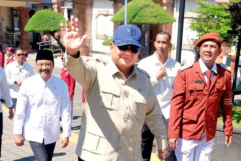 Beragam Pidato Prabowo di Sekolah Rakyat Tabanan Bali