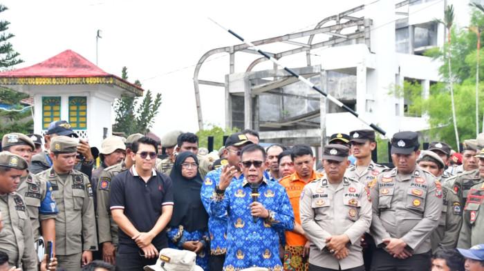 Bupati Masinton Bertemu Mensos Gus Ipul, Bahas Percepatan Bantuan Bencana Tapteng