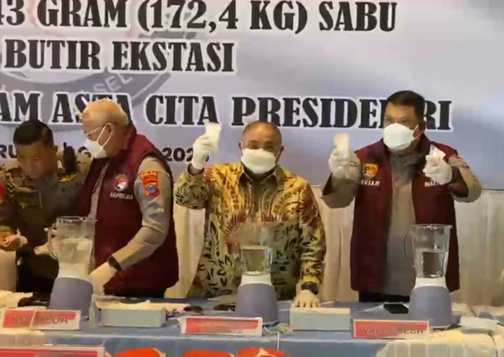 Habib Aboe Puji Polda Kalsel Bongkar Jaringan Narkoba Lintas Provinsi dan Internasional