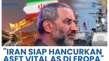 Rudal dan Drone Iran Ancam Pangkalan AS di Eropa, Konflik Membesar