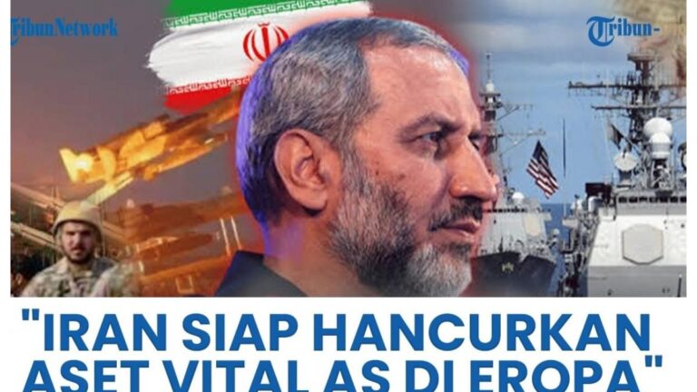 Rudal dan Drone Iran Ancam Pangkalan AS di Eropa, Konflik Membesar