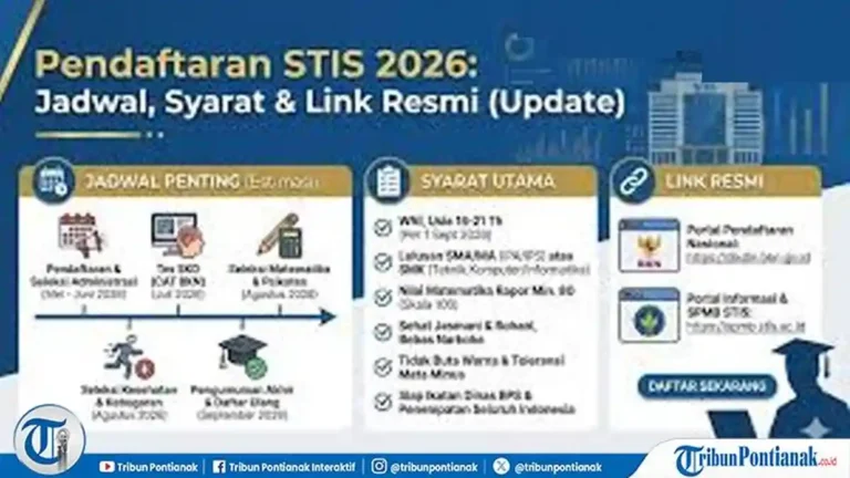 5 Tahapan SPMB STIS 2026, Wajib Diketahui Sebelum Pendaftaran Dimulai