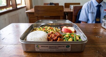 Kronologi keracunan MBG Sidoarjo, ini isi menu yang diduga jadi pemicu